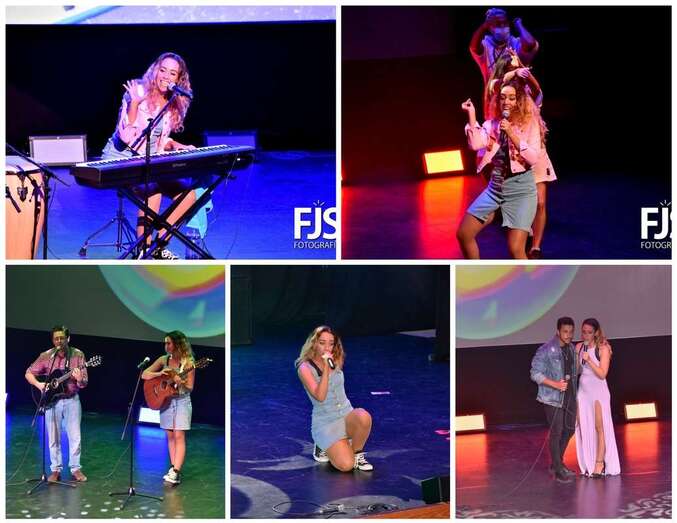 Momentos del concierto de Rocío Ruano/Francisco Santana Ravelo.